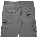 Ecko Unltd Cargo Shorts - 36W 11L Grey Cotton