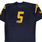 West Virginia Mountaineers Nike Football Football Jersey - XL Navy Polyester