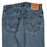 Levis 505 Jeans - 32W 30L Blue Cotton