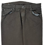 501 Levis Jeans - 36W 30L Grey Cotton