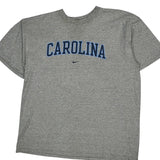 Carolina Nike College T-Shirt - XL Grey Cotton