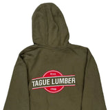 Carhartt Hoodie - Large Green Cotton