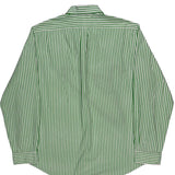 Ralph Lauren Striped Shirt - 2XL Green Cotton