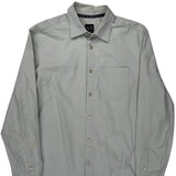 Armani Exchange Shirt - Medium Grey Cotton