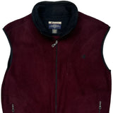 Champion Vest - Large Burgundy Polyester