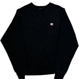 Reverse Weave Champion Sweatshirt - Small Black Cotton