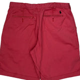 Polo By Ralph Lauren Chino Shorts - 34W 9L Red Cotton