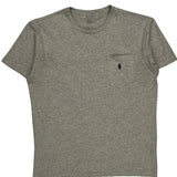 Polo By Ralph Lauren T-Shirt - Small Gray Cotton