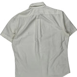 Ralph Lauren Slim Fit Short Sleeve Shirt - Large White Cotton