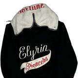 Elyria Pioneers 86 Empire Varsity Jacket - XS White Wool Blend