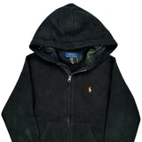 Age 8-9 Polo By Ralph Lauren Hoodie - Medium Black Cotton