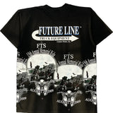 Military Memorial Ride Anvil T-Shirt - Large Multicoloured Cotton