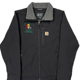 Smokey'S Tavern Carhartt Jacket - Medium Black Polyester