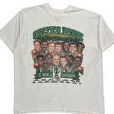 Celtics Pride Fruit Of The Loom Graphic T-Shirt - XL White Cotton
