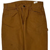Dickies Carpenter Pants - 32W 30L Brown Cotton