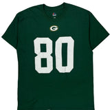 Green Bay Packers Majestic Nfl Football Shirt - Large Green Cotton