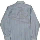 Tommy Hilfiger Striped Shirt - Large Blue Cotton