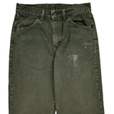 Levis Jeans - 29W 31L Green Cotton