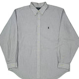 Polo By Ralph Lauren Checked Shirt - 3XL Gray Cotton