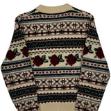 Woolrich Christmas Sweater - Medium Green Wool