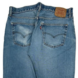 501 Levis Jeans - 36W 31L Blue Cotton