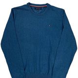 Tommy Hilfiger Sweater - Large Blue Cotton