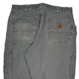 Carhartt Carpenter Pants - 36W 31L Gray Cotton
