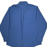 Tommy Hilfiger Shirt - Large Blue Cotton