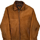 Tommy Hilfiger Leather Jacket - XL Brown Leather