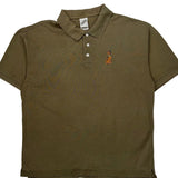 Scooby Doo Cartoon Network Cartoon Polo Shirt - Large Brown Cotton