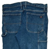 Lee Carpenter Jeans - 36W 32L Blue Cotton Blend