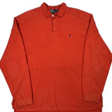 Ralph Lauren Rugby Shirt - 2XL Red Cotton