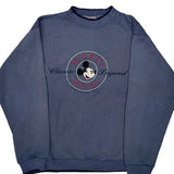 Mickey Mouse Classic Legend Disney Sweatshirt - Large Blue Cotton