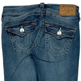 True Religion Skinny Jeans - 28W US 2 Blue Cotton