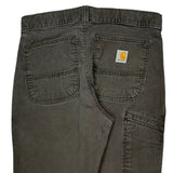Carhartt Carpenter Trousers - 31W 30L Grey Cotton