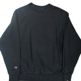 Reverse Weave Champion Sweatshirt - Large Black Cotton