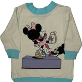 Age 3 Disney Cartoon Long Sleeve T-Shirt - 2XS Cream Cotton