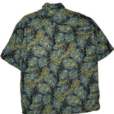 Campia Hawaiian Shirt - Large Green Viscose
