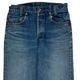 501 Levis Jeans - 27W 30L Blue Denim