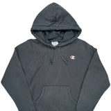 Champion Hoodie - Medium Black Cotton