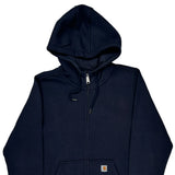 Carhartt Hoodie - XL Navy Cotton