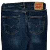 Levis Jeans - 31W 31L Dark Wash Cotton