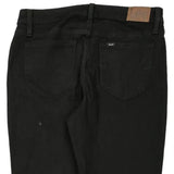 Lee Boot Cut Jeans - 32W US 8 Black Cotton