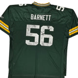 Green Bay Packers Reebok Nfl Football Jersey - 2XL Green Polyester