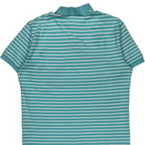 Polo By Ralph Lauren Striped Polo Shirt - XL Blue Cotton
