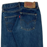 501 Levis Jeans - 24W 31L Blue Denim