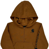 Age 4 Carhartt Hoodie - XS Brown Cotton