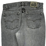 Silver Tab Levis Relaxed Jeans - 33W 32L Gray Cotton