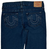 True Religion Skinny Jeans - 28W UK 8 Dark Wash Cotton Blend