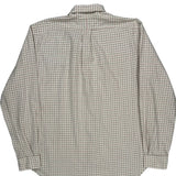 Ralph Lauren Checked Shirt - Large Cream Cotton